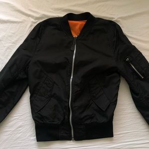 Alpha Industries Lightweight Black Bomber Jacket